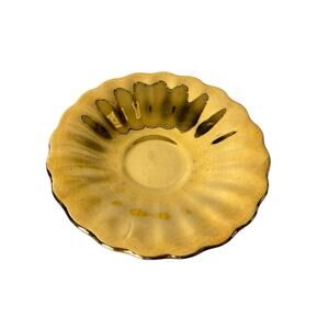 Vintage Victorian Era Wade of England Gold Tea Cup Saucer 5 inch diameter